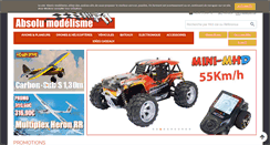Desktop Screenshot of absolu-modelisme.com